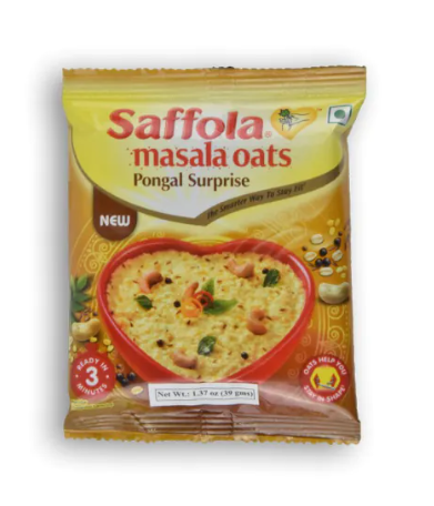 SAFFOLA Masala Oats Pongal Surprise 1.37 OZ